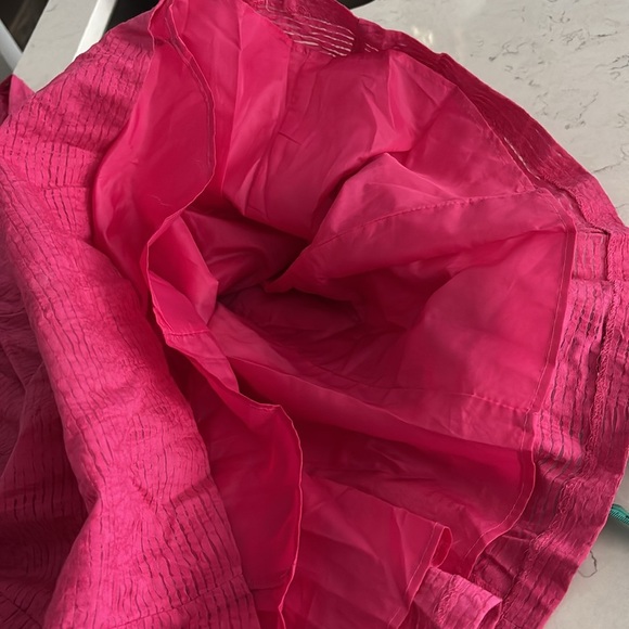 Nine West Vintage 2960’s hot pink waggle fit and flare sleeveless dress Sz 8 - Picture 15 of 16